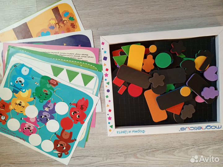 Обучающие игрушки магнитные