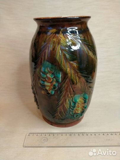 Ваза Шишки Старая Гжель