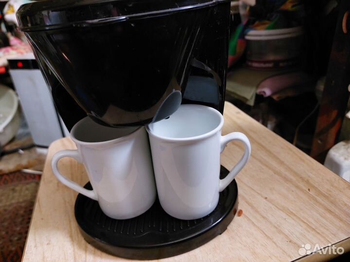 Кофеварка на две чашки