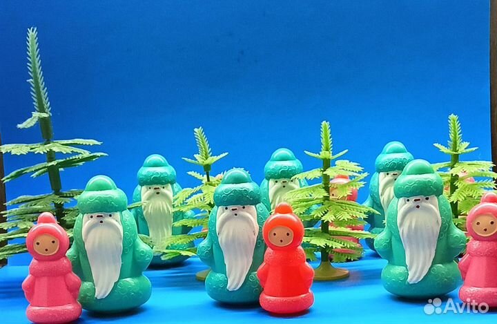 Елочные игрушки СССР малютки