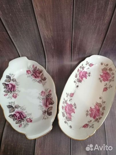 2 Блюда большие фарфор