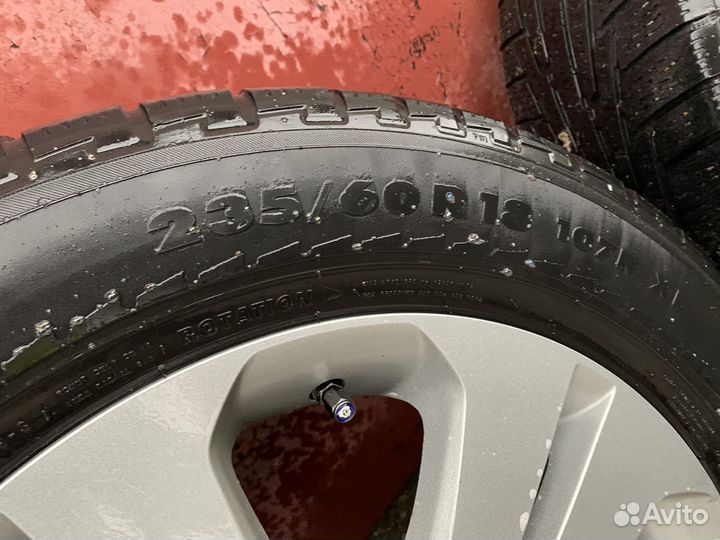 Комплект зимних колес r18 на kia sportage