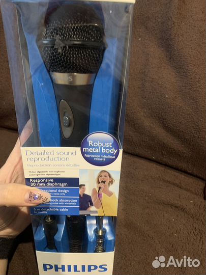 Микрофон для караоке Philips