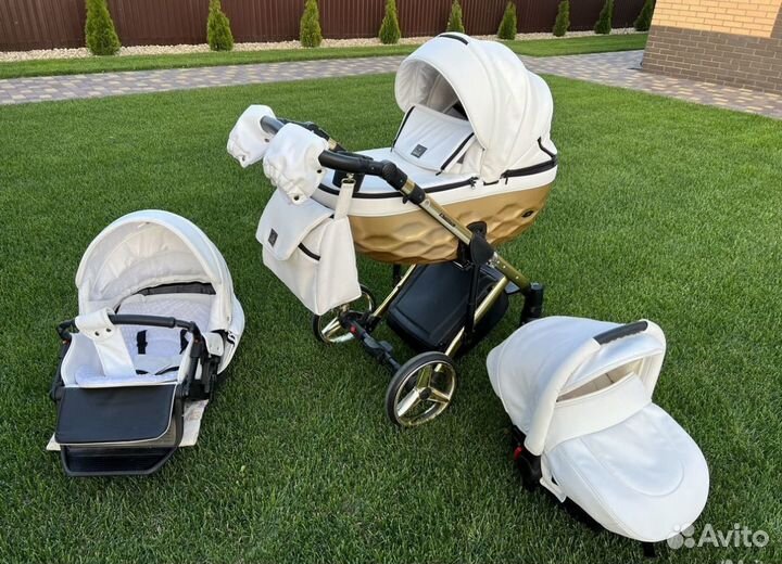 Эксклюзивная коляска adamex chantal 3 в 1