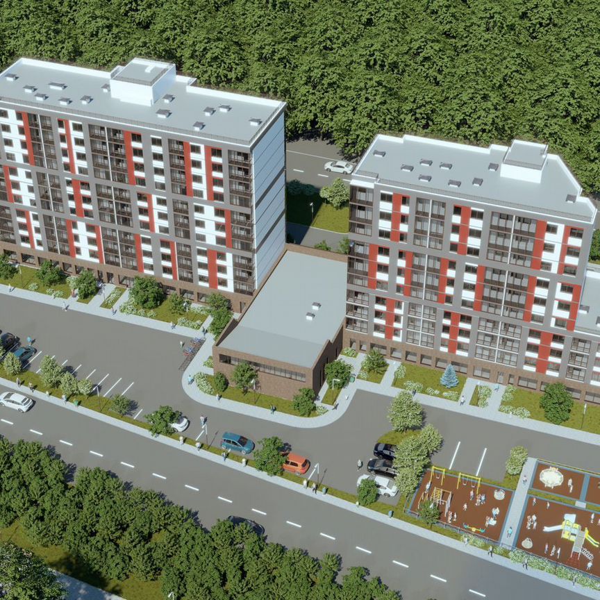 1-к. квартира, 35,2 м², 4/11 эт.