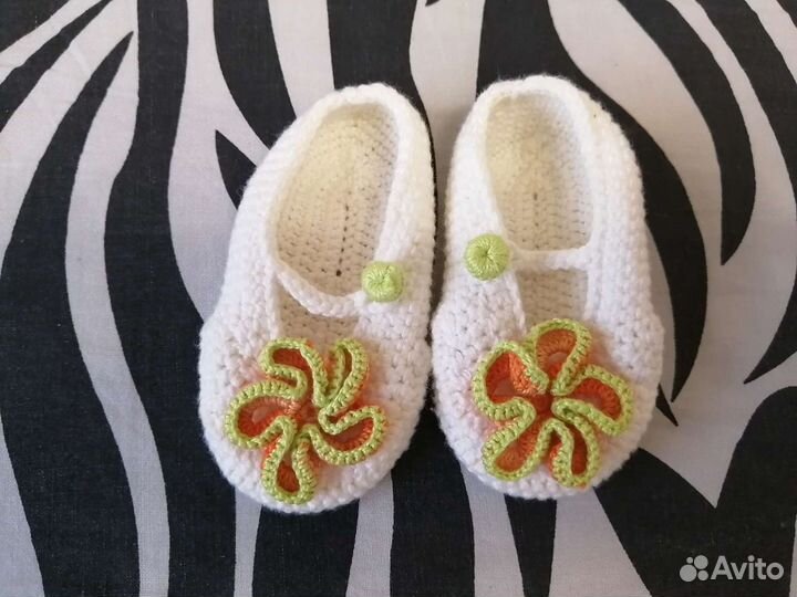 Пинетки для девочки