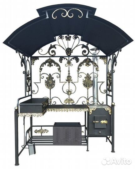 Делюкс Стандарт с печкой и коптильней