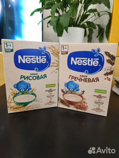 Детские каши безмолочные