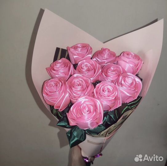 Розочки атласные