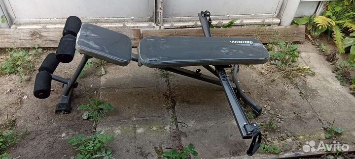 Гантели разборные обрезиненные, штанга, скамья