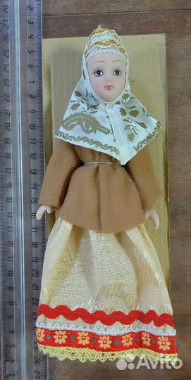 Коллекционные фарфоровые куклы Дамы Эпохи 6 шт