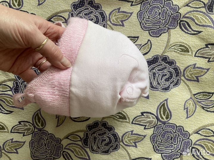 Шапка для девочки 3 года