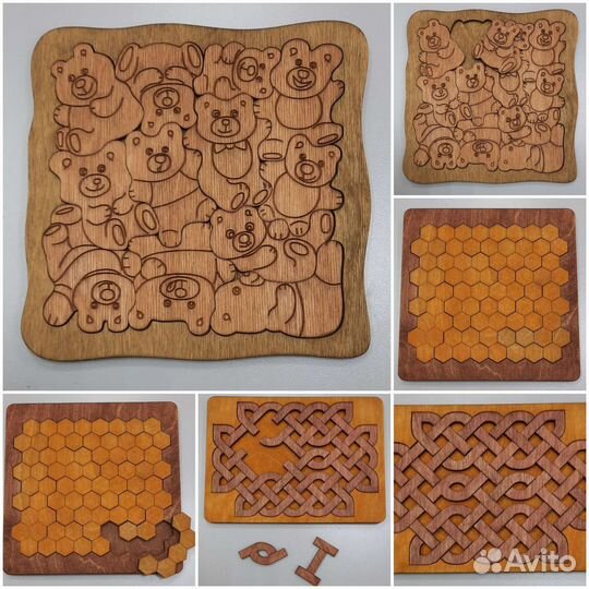 Изготовление сувениров из дерева. Головоломки