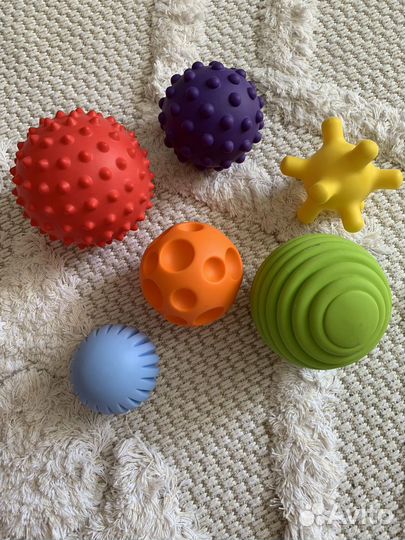 Развивающие тактильные мячики