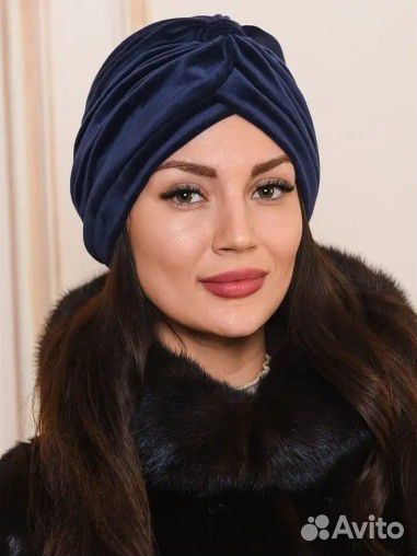 Шапка чалма женская