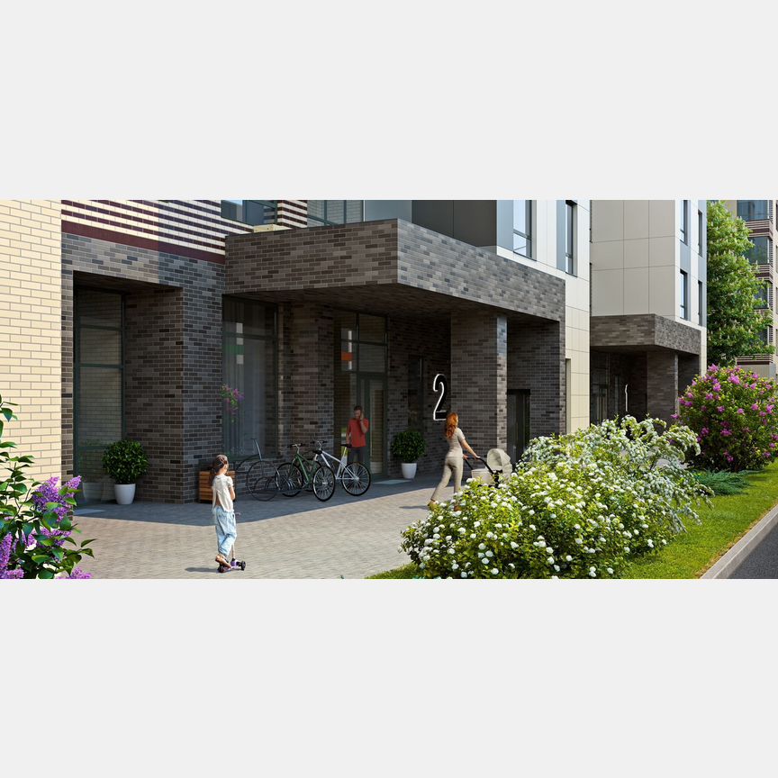 2-к. квартира, 50,8 м², 5/19 эт.