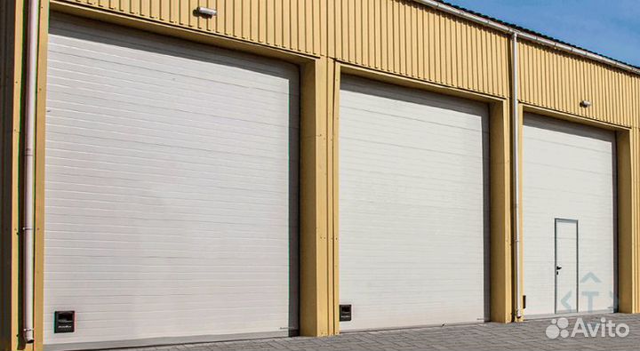 Ворота секционные промышленные ISD01 4200х3800