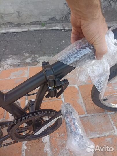 Новый складной велосипед b'twin