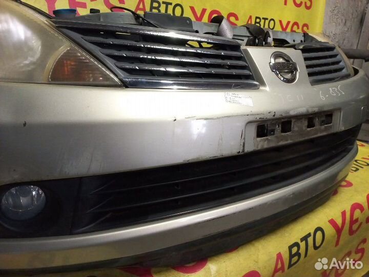 Бампер передний Nissan Tiida C11 2004-2007