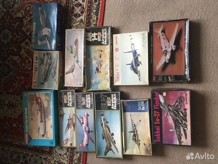 Сборные модели самолетов