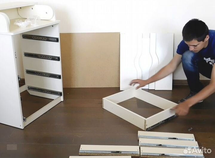 Сборка кухонной мебели
