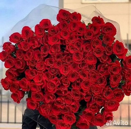 Высокие розы Доставка цветов