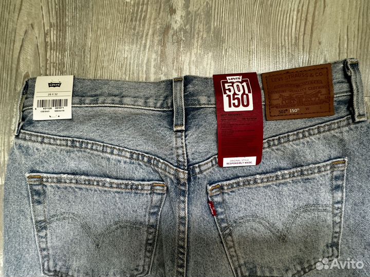 Женские джинсы levis 501 новые оригинал 28/32