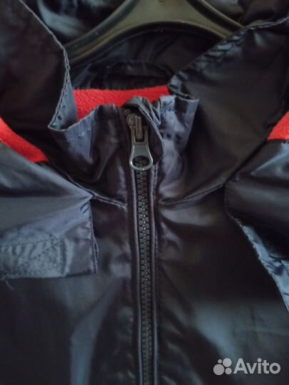 Утеплённая ветровка для мальчика 10 - 12 лет