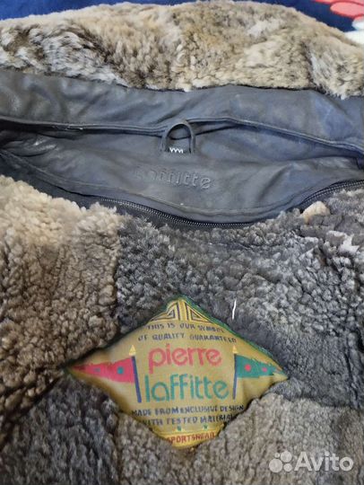 Плащ кожаный мужской