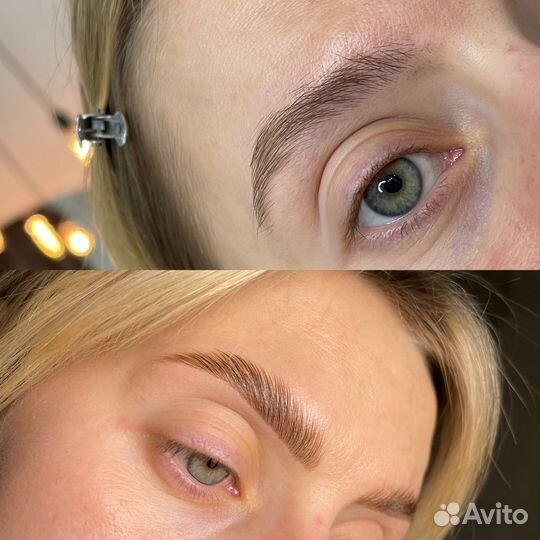 Оформление и окрашивание бровей