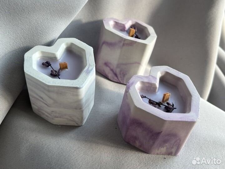 Ароматические свечи с лавандой, сувенир, опт