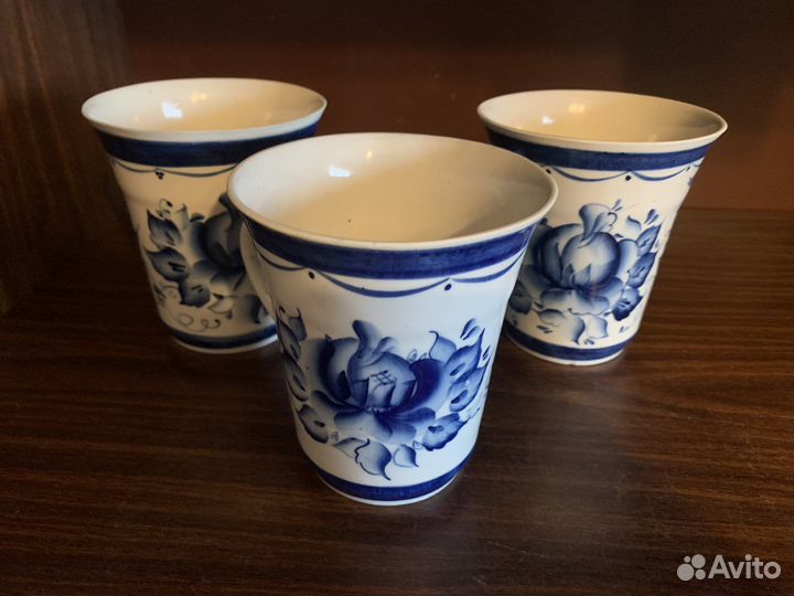 Гжель Кружки 12 см