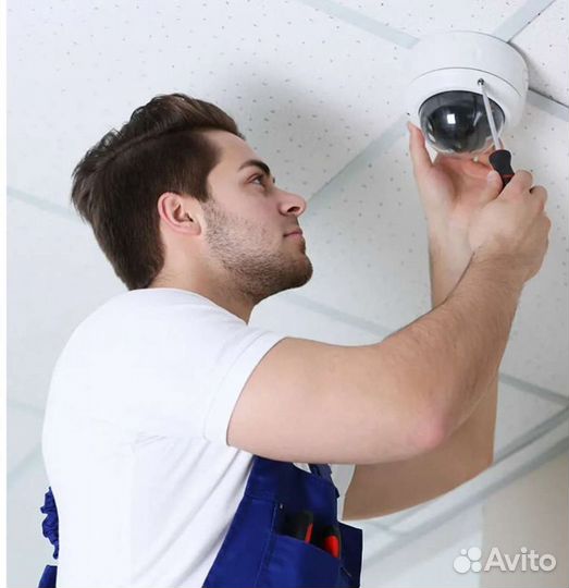 Установка Видеонаблюдения, Видеодомофона