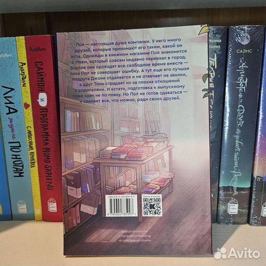 Книга парень встретил Popcork books