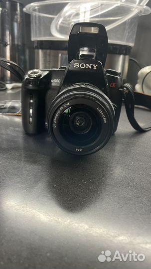 Зеркальный фотоаппарат Sony Alpha dslr-A500