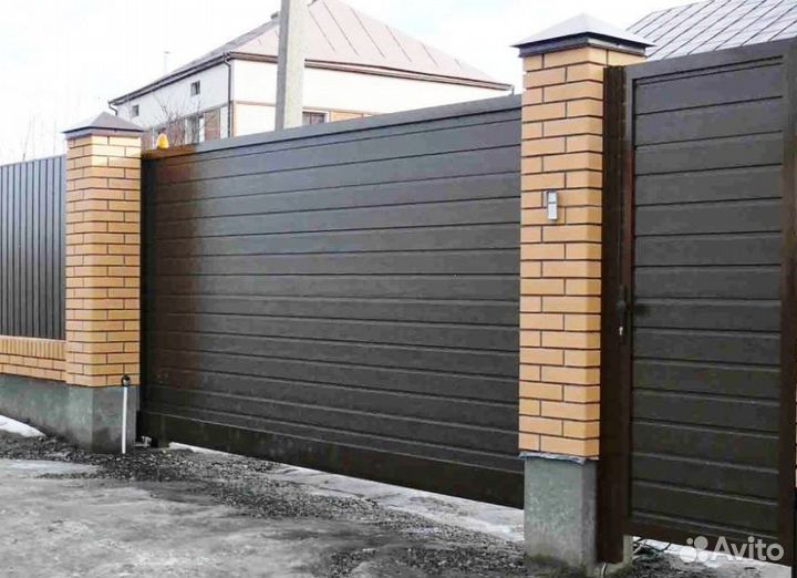 Откатные ворота