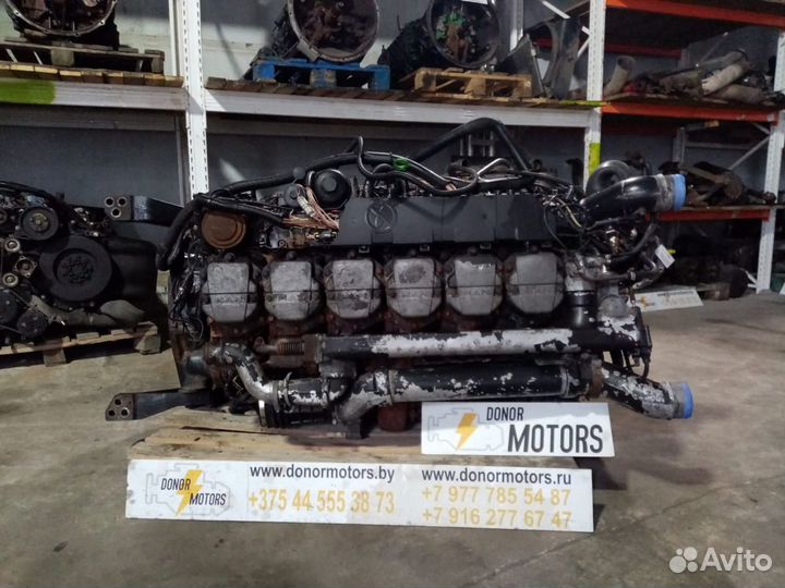 Двигатель Ман D2866