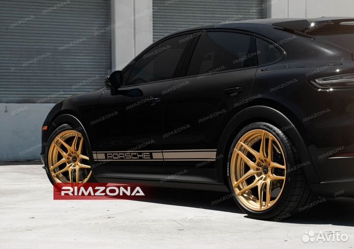 Кованые диски anrky R22 на Porsche Cayenne