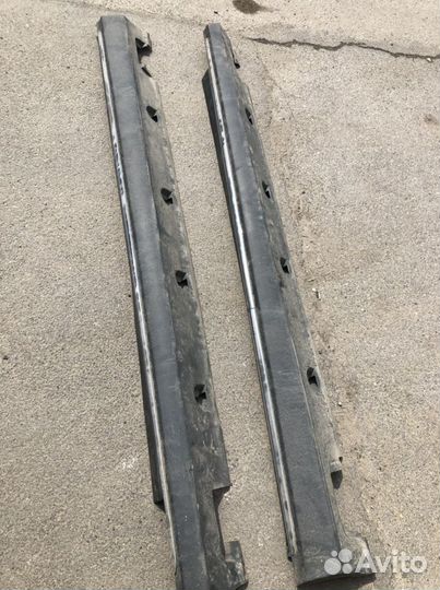 Накладки Порогов /Короба мерседес ML166