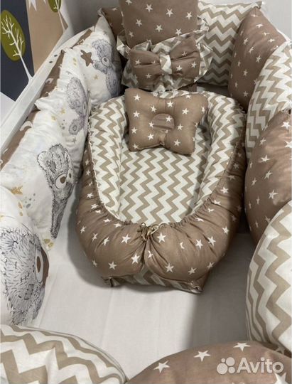 Бортики в кроватку