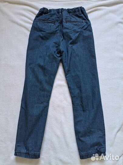 Утепленные джинсы-джоггеры (Германия), р.146-152