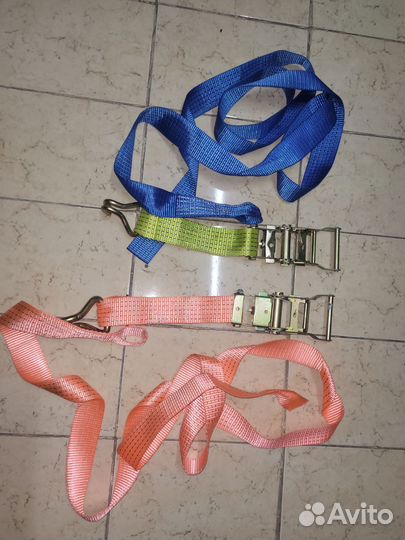 Ремни стяжные бу