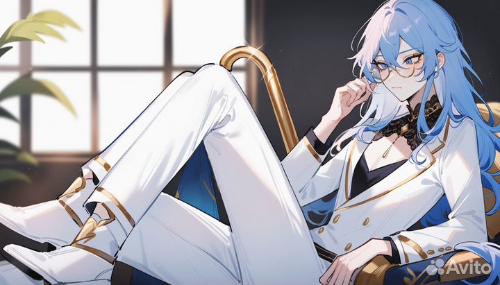 AI Аниме Иллюстрация / AI Портрет