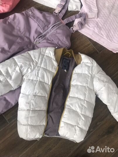 Вещи пакетом на девочку 104