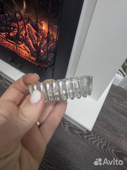 Солонка хрустальная СССР