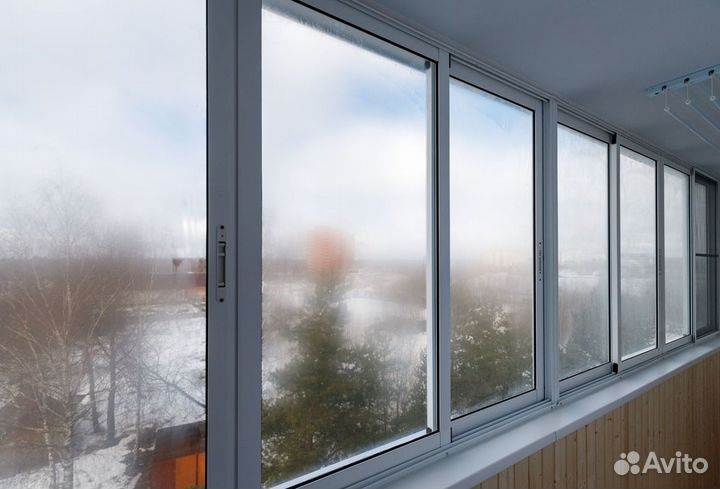 Остекление балкона в рассрочку