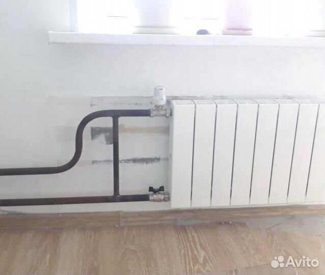 Замена батарей отопления на сварке