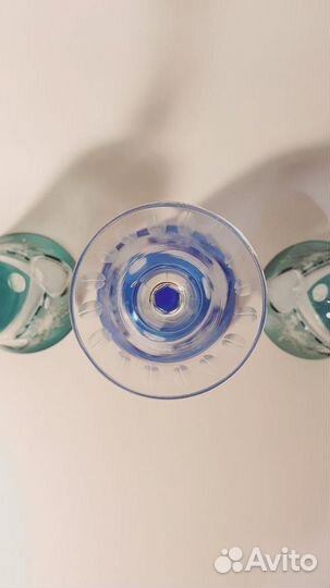 Бокалы цветной хрусталь Германия