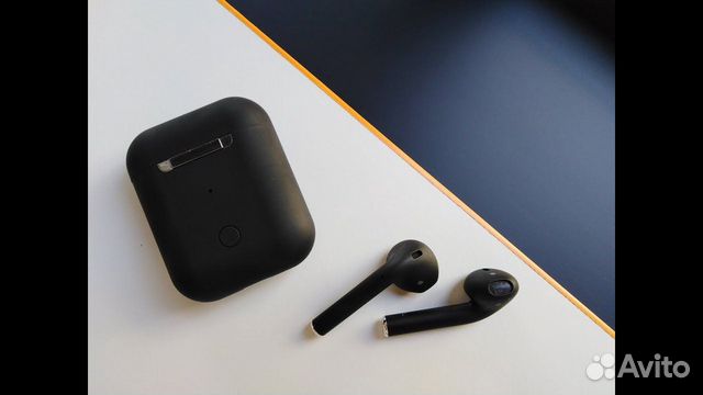 Беспроводные наушники i12 TWS Черные