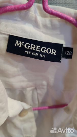 Льняная рубашка 128 см